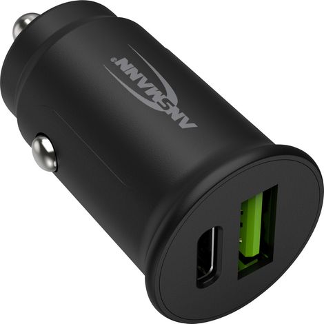 ANSMANN In-Car-Charger - USB-Kfz Ladegerät 30W für Smartphone, Tablet, etc. (1/5)