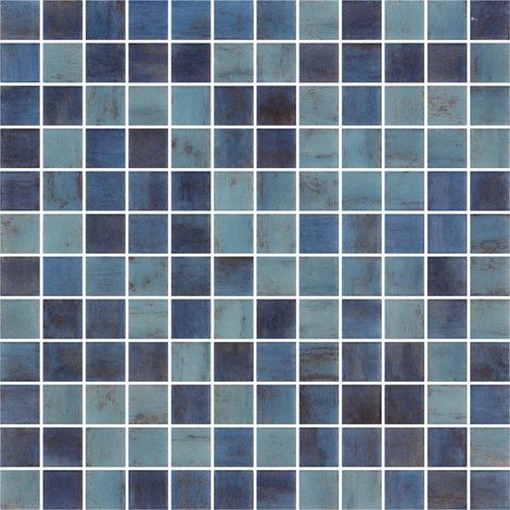 Emaux de verre - VANGUARD - Forest Blue - Brillant - 2,5x2,5x0,5cm (1/2)
