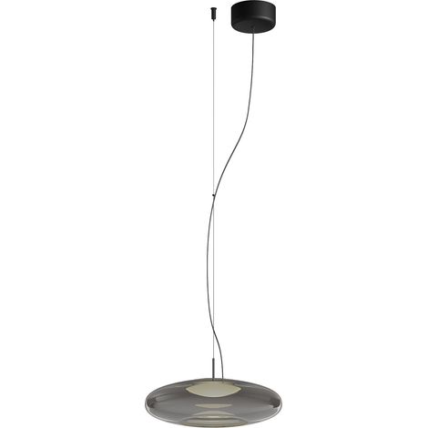 Plat Lámpara Colgante de Techo LED 13W Regulable 2700K/3000K/4000K Fumé (1/4)