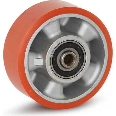 Roue libre lourde - MESO - PU - 125mm - 500kg