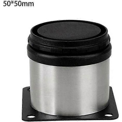 Pieds de meuble de cuisine réglables en acier inoxydable (50 x 50 mm) (1/5)