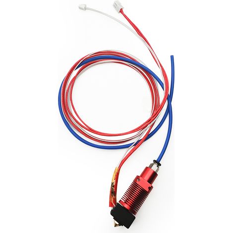 24V Extruder-Druckkopf-Kit, vormontiert mit 0,4mm Düse, Heizblock und Silikonabdeckung, kompatibel mit dem Creality CR-10S Pro 3D-Drucker (1/2)