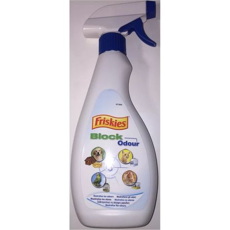 Block Odour spray 500ml - neutralizes animal odors - Friskies