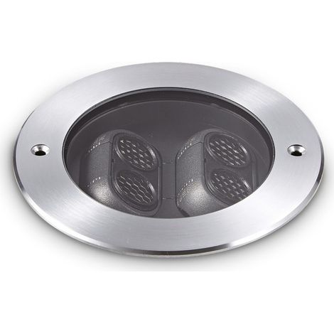 Ideal Lux TAURUS Spot Encastrable au Sol Extérieur Acier IP67 3000K 13W