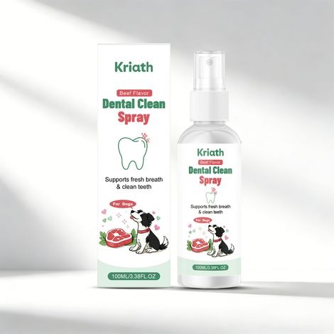Das Mundpflegespray für Haustiere pflegt sanft das Maul Ihres Tieres und entfernt Gerüche für die tägliche Pflege – 100 ml -- DE (1/5)