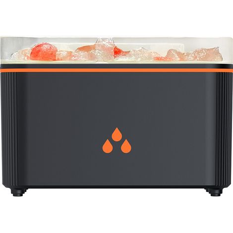 Ultrasonic Essential Oil Diffuser and Himalayan Salt lamp,aromatherapydiffuser withautomatic Shut-Off Function Equipped (1/5)