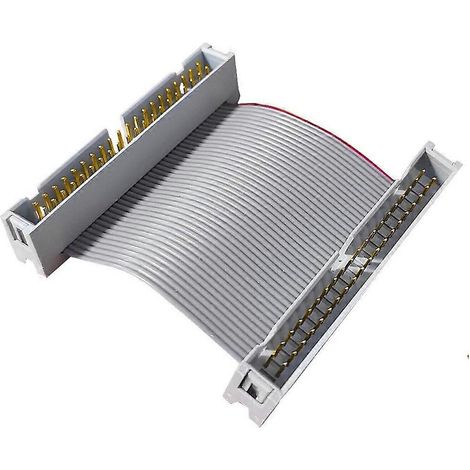 Rallonge de câble IDE 40 broches de 6 cm, connecteur mâle-mâle pour disque dur de systèmes informatiques ( ) (1/5)