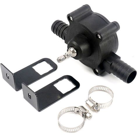 Mini pompe de perceuse électrique Portable huile moteur diesel eau liquide pompe de distribution auto-amorçante manuelle vitesse de pompage rapide