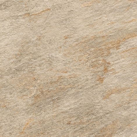Carrelage effet Pierre Quartzite Beige Doré 80x80x2 cm Salvero - Sol extérieur (vendu par carton de 0,64 m²) - RO'MA CARRELAGE