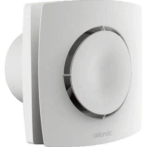 Atlantic Curv Flash 120 HY extractor blanco para baño
