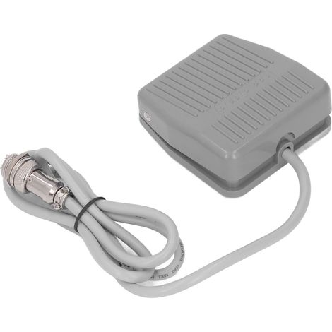 Pédale de Commande Électrique 1 NO 1 NC avec Câble Aviation 2 Pôles de 1m (1/5)