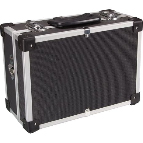 VALISE ALUMINIUM 320 X 230 X 155 MM - NOIR VELLMAN 1821-N (1/5)