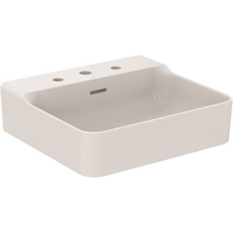 IDEAL STANDARD T3783MA Lavabo Conca, 3 trous, avec trop-plein, (1/2)