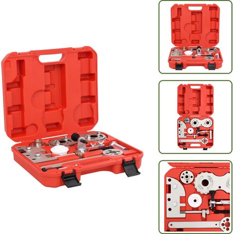 Motorwartung - vidaXL Werkzeug-Set für Nockenwelle Volvo Motor Typ B4204 - Volvo B4204 (1/5)