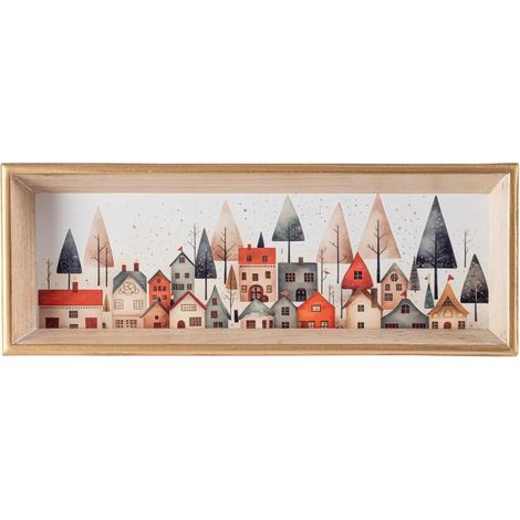 Vassoio Chilly a forma di casa 38 × 14,5 cm (1/3)