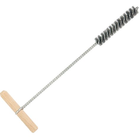 IsolBau Stahl-Ladestock mit Griff, Stahldrahtbürste 12 mm (1/5)