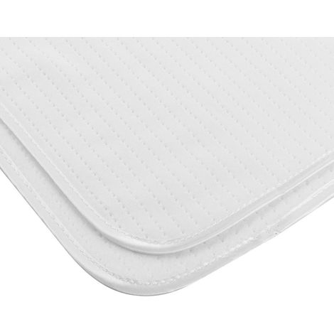 Serviette de massage vapeur réutilisable pour spa, linge de salon lavable, adaptée aux soins de la peau, 35 x 90 cm, blanche. (1/5)