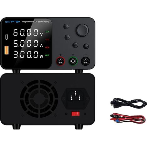 Fuente de alimentación de CC, control de voltaje ajustable, doble voltaje de entrada, TPS605 60V 5A (1/2)