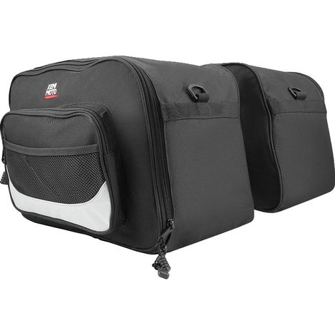 Sacs intérieurs de moto, matériau imperméable, bandoulière réglable, Style1 Sacs Noirs (1/2)
