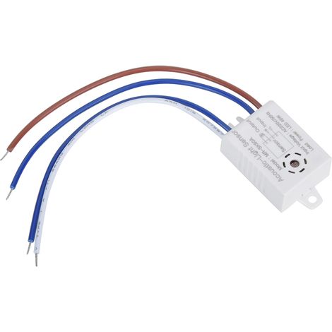 5 interrupteurs à détection sonore et lumineuse LED, économes en énergie, haute sensibilité pour lampe (1/5)