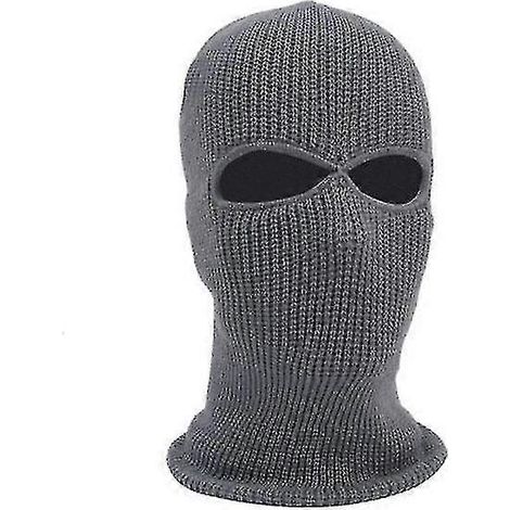 Masque intégral avec 2 trous et capuche (1/3)