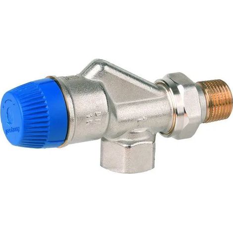 Resideo Thermostatventil Kombi-TRV, axial (für einfachen hydraulischen Abgleich) AG 3/8