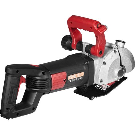 Rainureuse murale 2500W, profondeur de coupe 34 mm, largeur 38 mm, 5 lames Ø115 mm, 6300 tr/min, avec laser infrarouge (1/5)