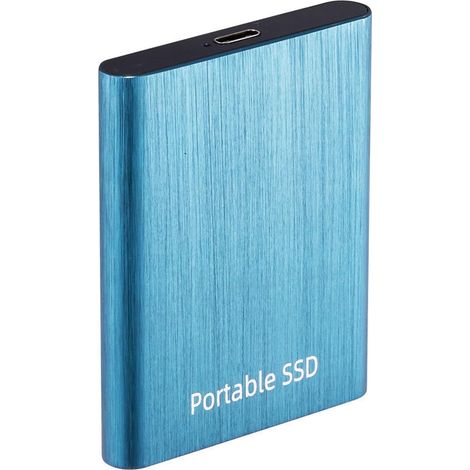 Disque dur externe portable Singular-Point de 1 To – Disque dur fin avec extension de mémoire USB 3.0, adapté au stockage et à la sauvegarde pour PC de travail et ordinateurs portables (noir)
