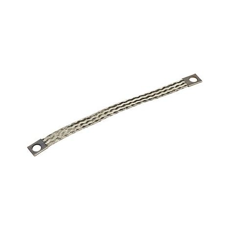 tresse de masse - longueur 150 mm - section 6 mm2 - spacial sm - schneider electric nsyeb156d6 (1/3)