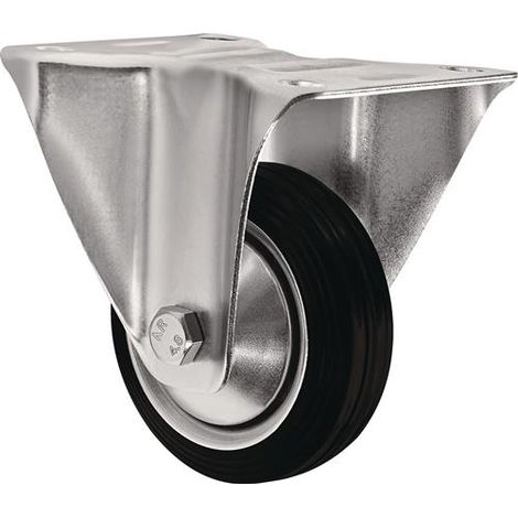 TECWERK Bockrolle D.100mm Trgf.75kg VG Platte L105xB80mm TECWERK (1/2)