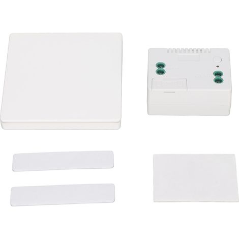 Kit récepteur interrupteur sans fil 433 MHz, télécommande murale auto-générée, étanche 110-230 V pour lampes et ventilateurs domestiques (1/5)