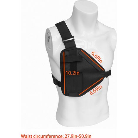 Militärischer Brustgurt, verstellbare Weste, Packtasche, leichter, multifunktionaler Brustgurt (1/5)