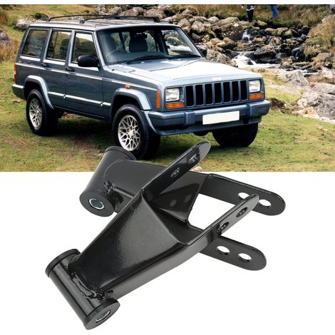 Kit de rehausse de suspension avant et arrière de 5 cm (2 pouces) avec une paire de manilles pour Jeep Cherokee XJ 1984-2001 (surpoids).