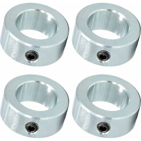 Lot de 4 bagues de réglage 20 mm - Pour diable, roue de diable (1/4)