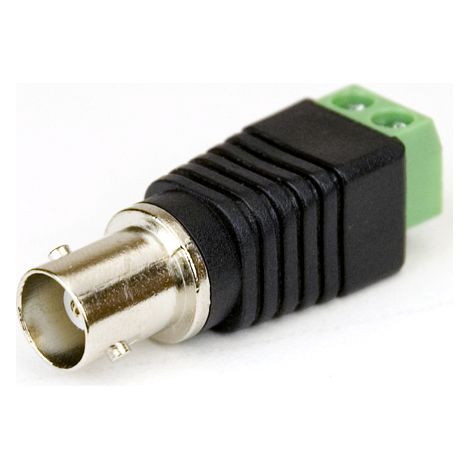 Adaptateur coaxial RS PRO BNC Femelle vers Bloc de jonction, Droit ( Prix pour 1 ) (1/2)