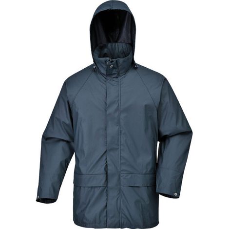 Chaqueta Sealtex AIR impermeable anti humedad con capucha S350 S Azul Marino