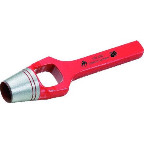 [GEBRAUCHT] B-Ware Paffrath Henkellocheisen Loch-D 60mm rot Spezial-Werkzeugstahl geschmiedet (1/2)