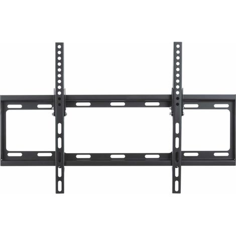 Support mural pour TV avec 81-165cm (32-65"), VESA: 600x400, basculable: 0°/-14°, Distance du mur: 35mm, Charger max: 35kg, noir (1/5)