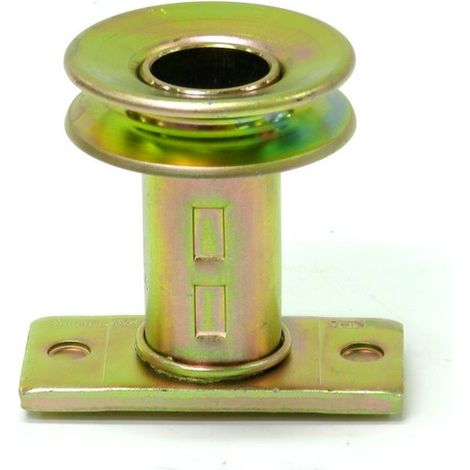 Support lame tondeuse – Accessoire pour tondeuses MTD, Cub Cadet, Sterwins, Mastercut – Diamètre poulie 62 mm, Hauteur 79 mm