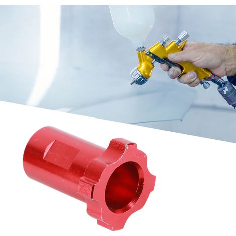 Anschlussstück für Sprühflasche ohne Nachspülen, Anschlussstück für Spritzpistolenzubehör, Innengewinde des Anschlussstücks für die Sprühpistolenflasche M141 mm (1/5)