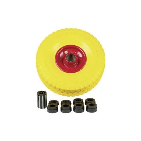 Pneumatico gomma ruota 10x3.00-6 non sgonfiabile per carriola diametro 260 mm