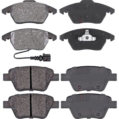 KIT PASTIGLIE FRENO ANTERIORI E POSTERIORI compatibile con VOLVO S90 II (234) / PASTIGLIE FRENANTI AUTO OEM P 86 027  P 86 028,P 86 029  P 86 030 / SOSTITUZIONE DIRETTA / BASSA POLVERE / SILENZIOSO