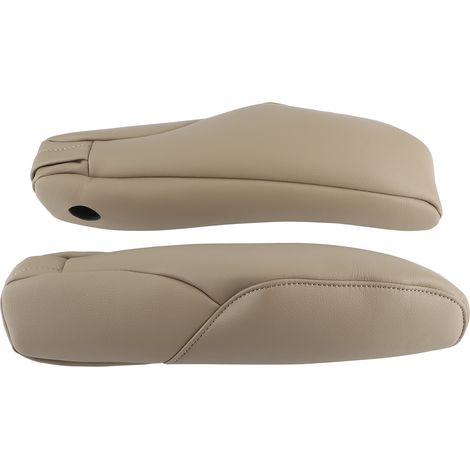 Accoudoir de siège auto Protection Garniture Microfibre Cuir pour Honda CRV 2010-2017 Beige (1/5)