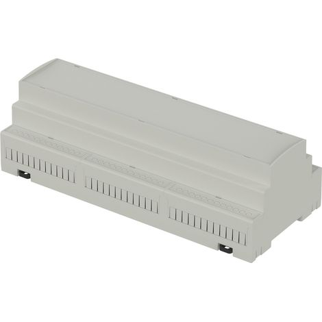 Bopla CombiNorm-Control CNC 210.0 SET Hutschienen-Gehäuse  213.80 x 89.80 x 65.30  ABS Lichtgrau (RA (1/4)