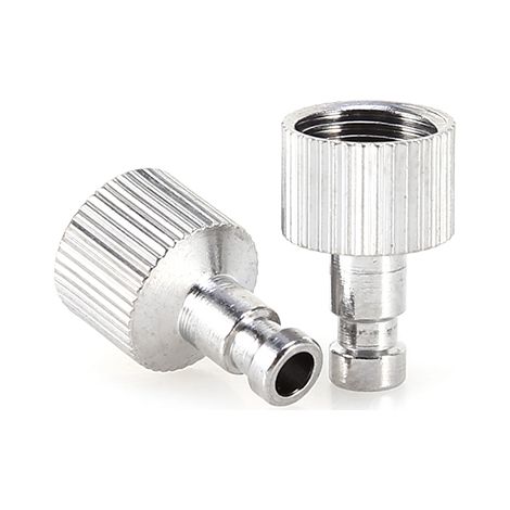 Raccord rapide pour aérographe 1/8 po, adaptateur de tuyau d'air haute qualité (1/5)
