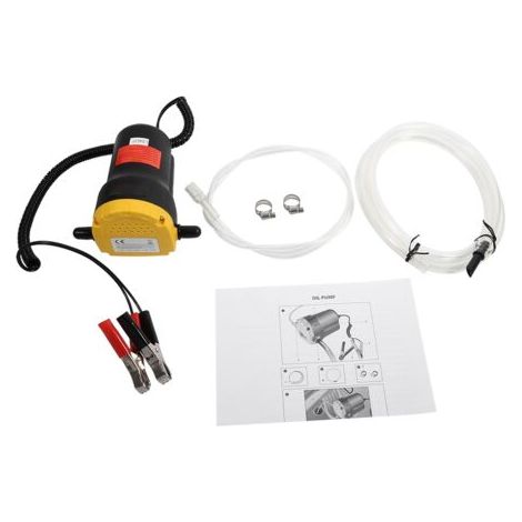 Pompe d'extraction de transfert de fluide d'huile Diesel 12V, aspiration électrique pour voiture, moto, bateau