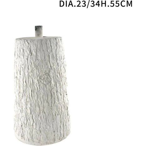 Trade Shop - Titular De La Base Blanca Del Color Del Tronco Para El Efecto Del árbol De Navidad Diam.23 -