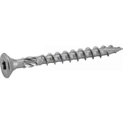 Vite per legno a testa svasata a 6 lobi ACTON in acciaio inox A2 - 5x50 mm - confezione da 400 - 623285X50/35SEAU