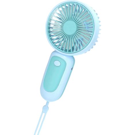 Petit ventilateur portable rechargeable par USB, idéal pour les étudiants et les activités de plein air. Cadeau parfait pour l'été. (1/5)