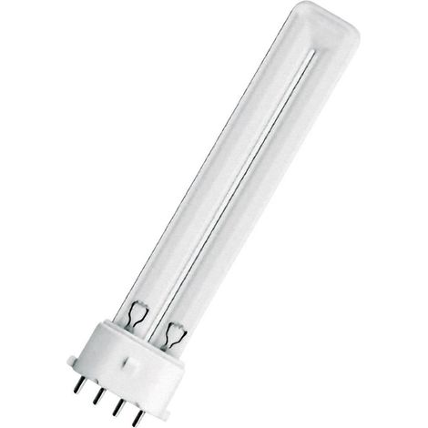 Osram – Lampe germicide 2G7 7W – Culot 2G7 – Dimensions Ø 28 mm x L 112 mm – Tension 37 V – Durée de vie 9000 h